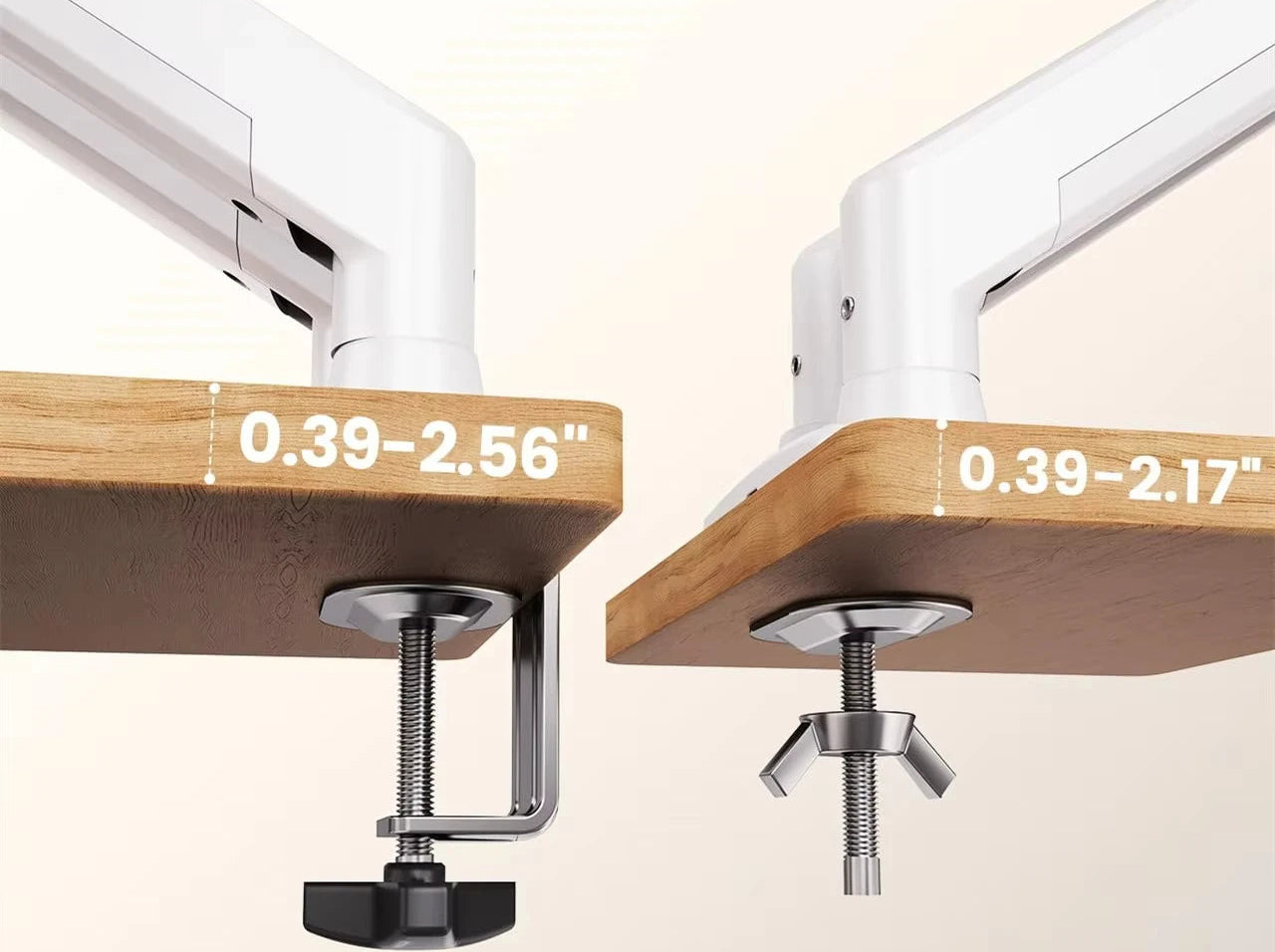 Dual Monitor Arm ™ | Roteerbare monitor armen
