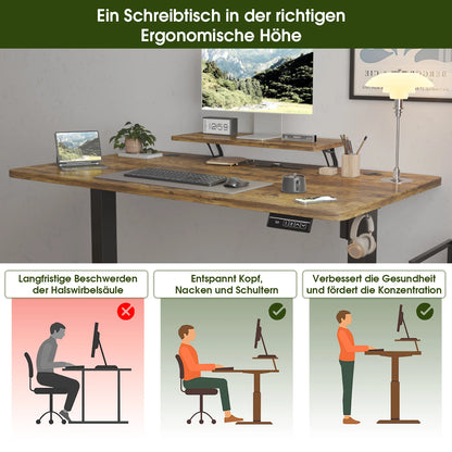 Adjustable desk™ | Elektrisch zit-sta-bureau