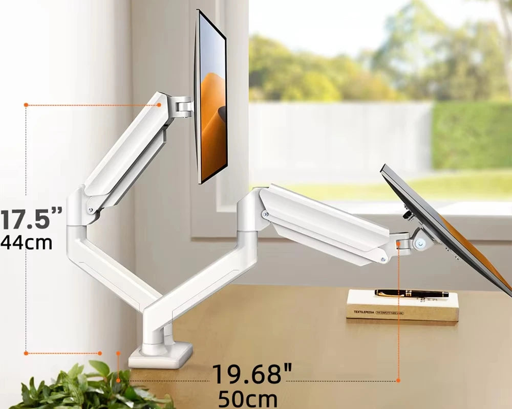 Dual Monitor Arm ™ | Roteerbare monitor armen