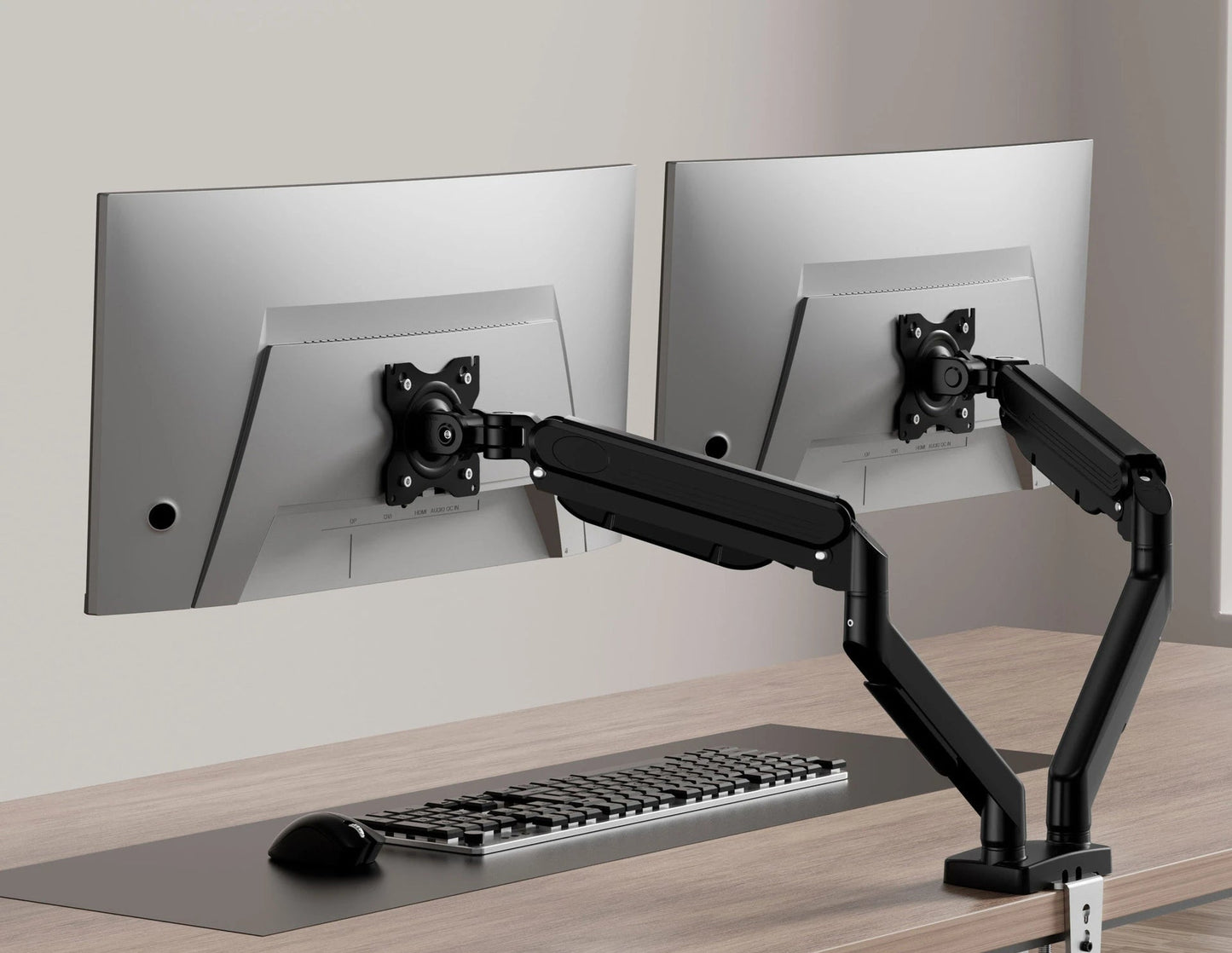 Dual Monitor Arm ™ | Roteerbare monitor armen