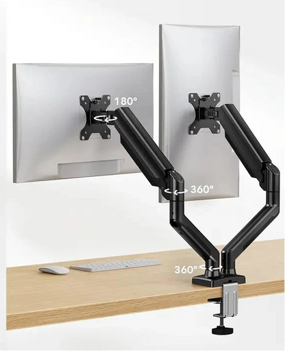 Dual Monitor Arm ™ | Roteerbare monitor armen